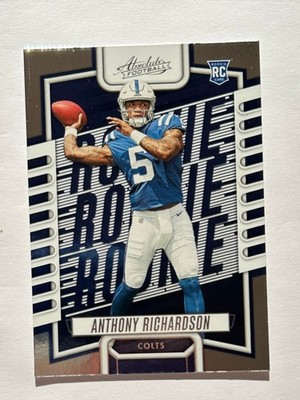 Anthony Richardson - 2023 Panini Absolute Footbal RC #104 Indianapolis Colts