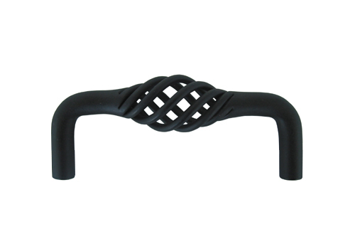Matte black Birdcage Bird Cage Kitchen Cabinet Drawer Knobs Pulls 60 76 96mm - Picture 4 of 12