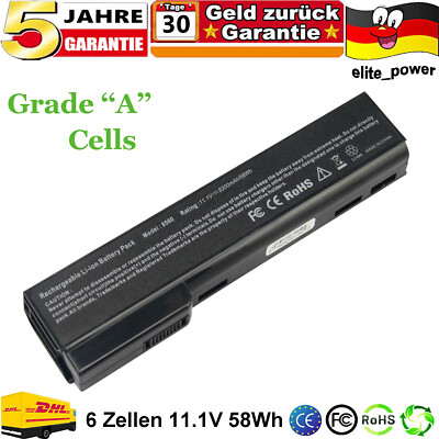 CC06XL Akku Für HP ProBook 6360b 6560b 6565b 6470b 6570b EliteBook 8560p 8570p