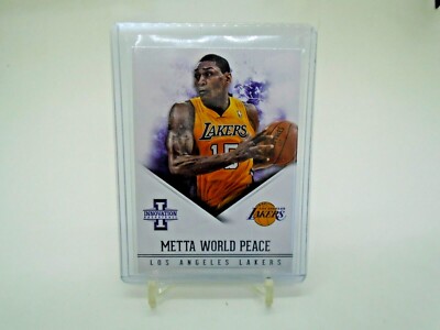 2012-13 PANINI INNOVATION #42 METTA WORLD PEACE