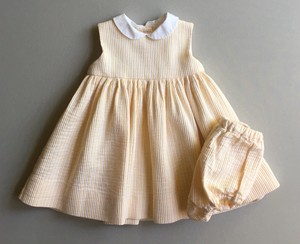 girls white pinafore