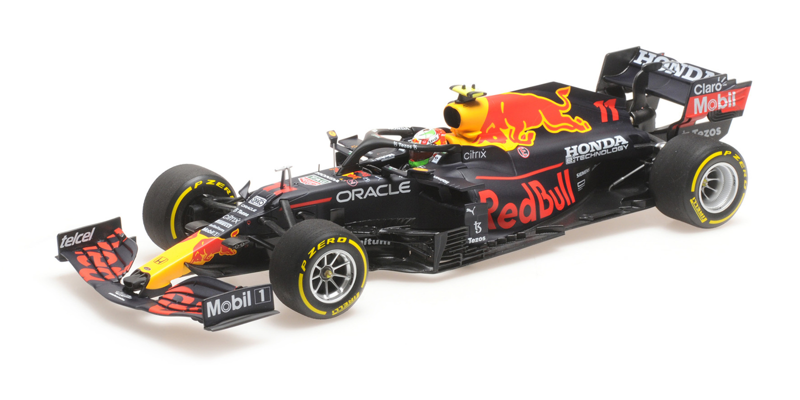 Minichamps 1:18 RED BULL RB16B SERGIO PEREZ MEXICAN GP 2021