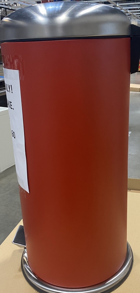 Poubelle à Pédale IKEA MJOSA Gris Foncé 30 L (8 Gallons) 004.228.54 Neuve