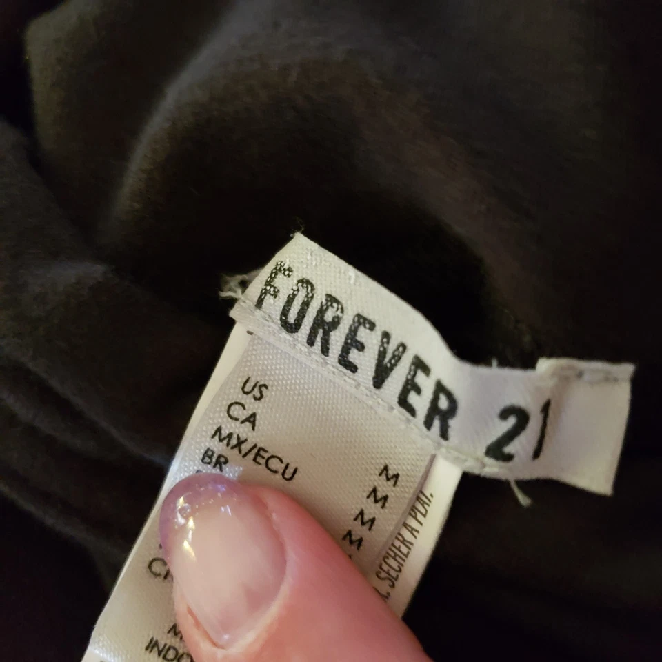 Leggings negros Forever 21 para mujer talla mediana Foto 4 de 4