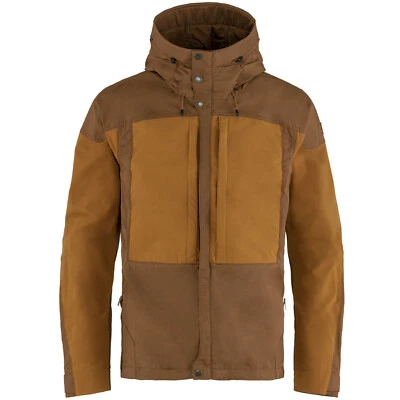 Fjällräven Keb Jacket Hombre Chaqueta Funcional Transición Chaqueta Exterior Marrón