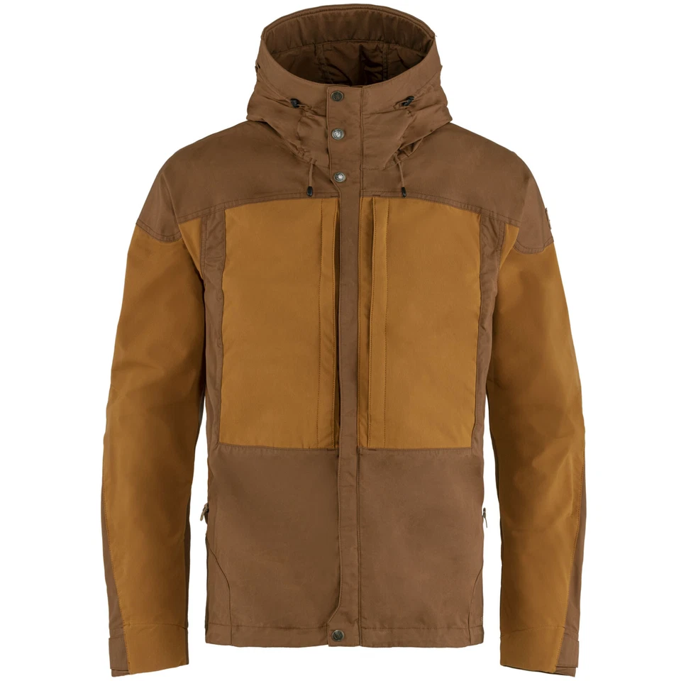 Fjällräven Keb Jacket Giacca Funzionale Uomo Giacca da Transizione Giacca Outdoor Marrone