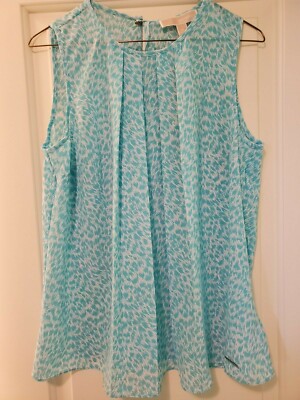 Michael Korrs blouse, NWT size M Aquamarine
