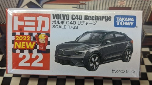 TOMICA #22 VOLVO C40 RECHARGE 1/63 SCALE NEW IN BOX USA STOCK!!! - Picture 1 of 4