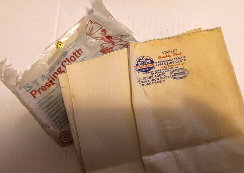 Vintage 1950's Stanley Pressing Cloth Ironing Cloth