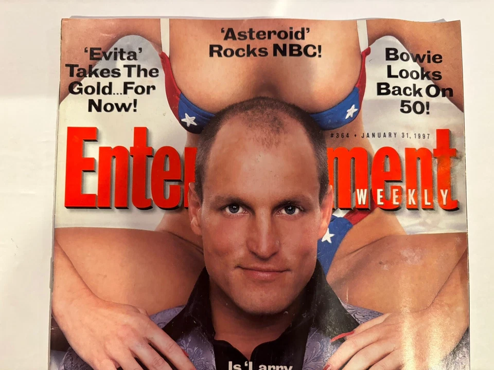Entertainment Weekly #364 Jan 31, 1997 Woody Harrelson -David Bowie-Evita! - Image 2 of 4