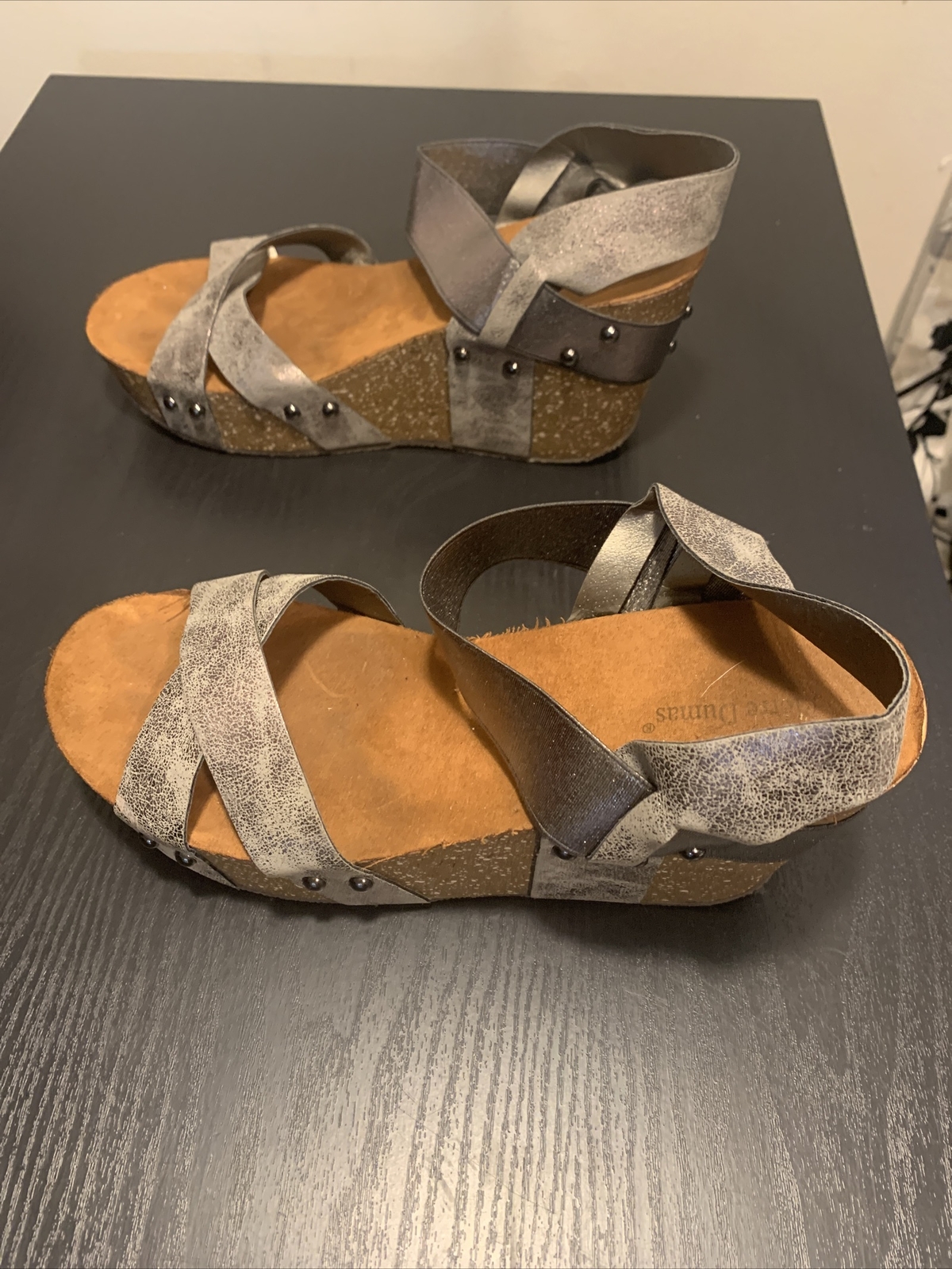 Pierre Dumas Hester Women's Platform Wedge Open Toe Sandals eBay