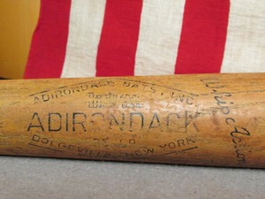adirondack baseball bat musial vintage ash personal wood type model stan bats