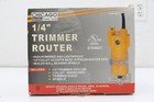 Chicago Electric - 1/4’’ Trimer Router 44914 Power Tools 120V 400WATT, 26,000RPM — photo 1
