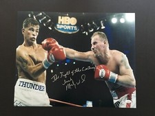 MICKY WARD AUTOGRAPHED 16 X 20 PHOTO 