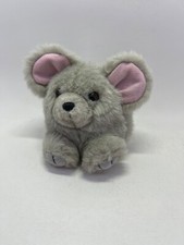1994 MJC Swibco Puffkins Murphy Gray Mouse Plush Stuffed Animal Toy Beanie 5"