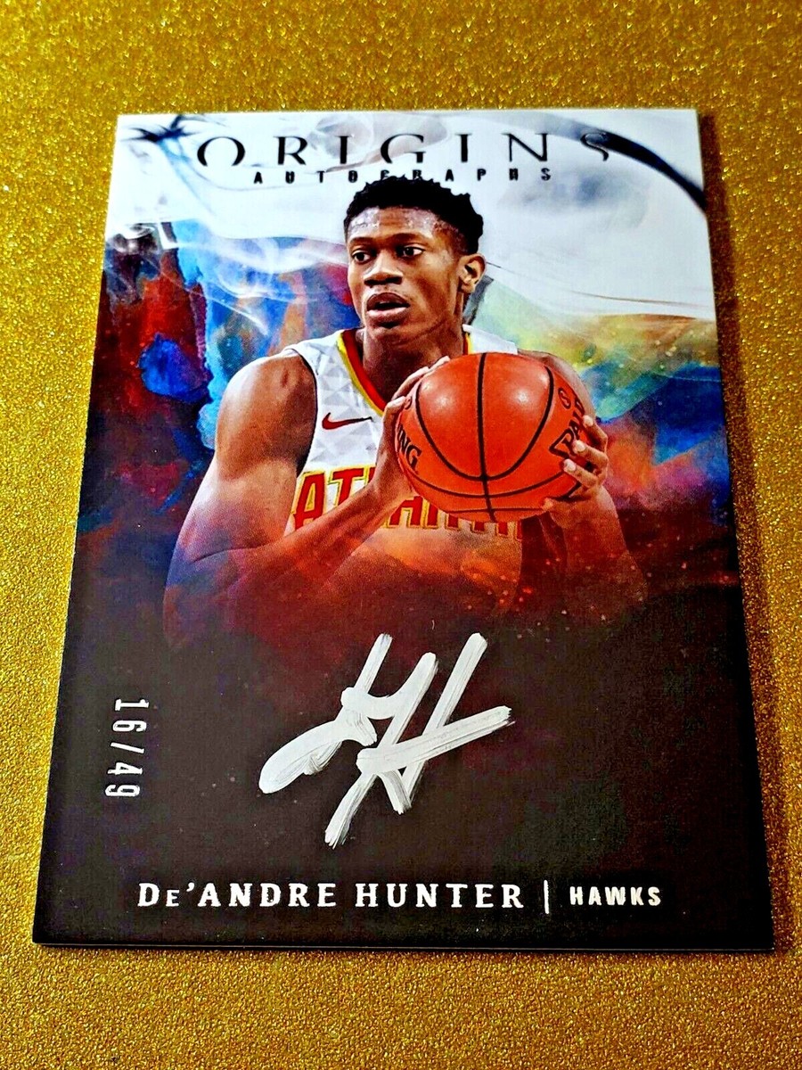 NBA カード DeAndre Hunter RC直筆サイン 2019-20 De'Andre Hunter Panini Origins Rookie On Card