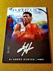 2019-20 De'Andre Hunter Panini Origins Autographs Silver Ink #OA-DHT Auto RC 💥