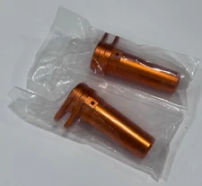 Orange Aluminum Straight Axle Adapter for Axial Yeti XL Large Scale Rock Racer