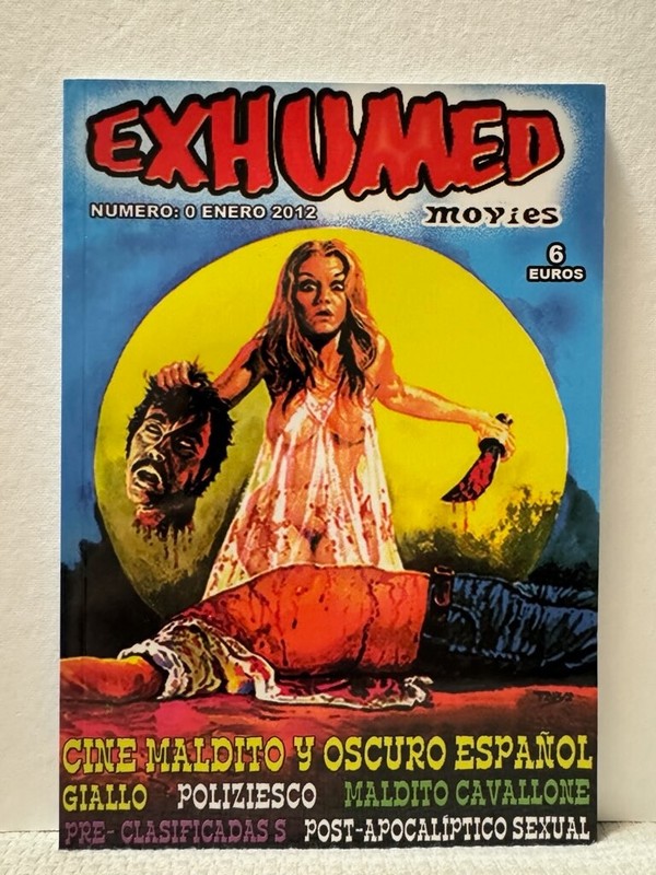 Exhumed Movies  #0 original 2012 NM Rare magazine - Not Famous Monsters