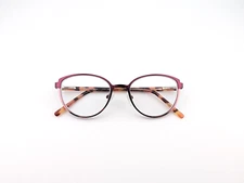 Huveli Milano Eyeglasses, Frames Only, 3149 Col.2, 48-17-135, Metal, Purple/Pink