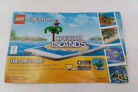 2017 LEGO 31058 Creator 3 in 1 Mighty Dinosaurs Instruction Booklet Manual only