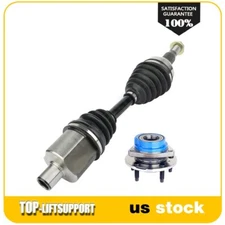 Front Left Wheel Hub And Bearing & CV Axle Shaft For Chevrolet Monte Carlo