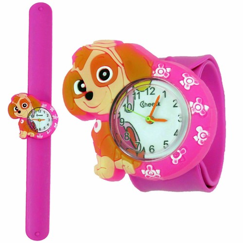 PAW PATROL Uhr Kinder PAW PATROL Jungen Mädchen Snap On Slap Analog Uhren UK - Bild 6 von 6