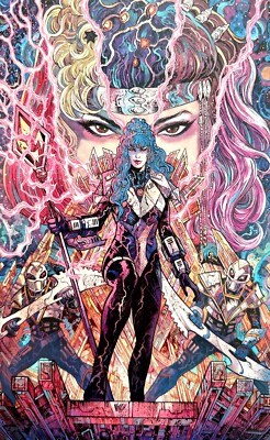 POWER RANGERS UNLIMITED HEIR OF DARKNESS #1 COVER C VINCENZO RICCARDI VARIANT