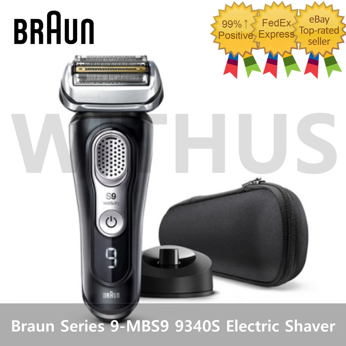 BRAUN シリーズ9 9340s-v Braun Series 9 9340S Cordless Electric Shaver Wet&Dry - Tracking