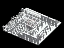 MJ Miniatures 1/35 US M4 Sherman Series Tanks WWII Basic Detail Set #1 MJEZ35017