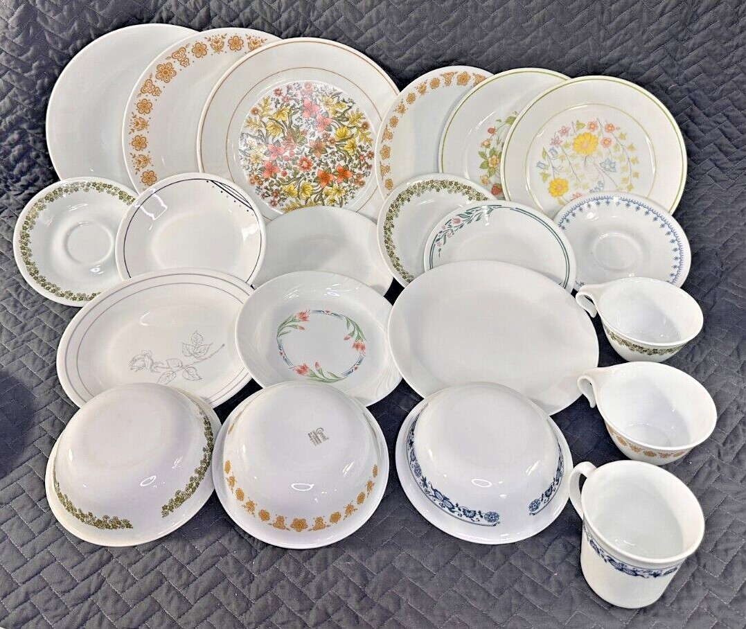 Vintage CORELLE REPLACEMENT pieces MULTIPLE patterns VOLUME  PRICING