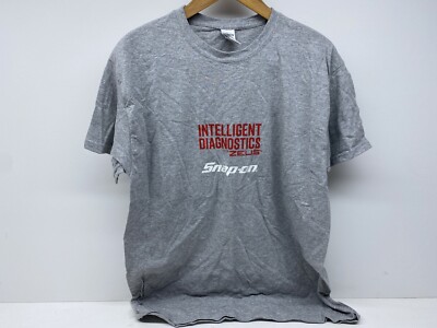 Snap-on T-Shirt 'Large' grau Snapon Tee 'L' Gildan Intelligent Diagnostics Zeus