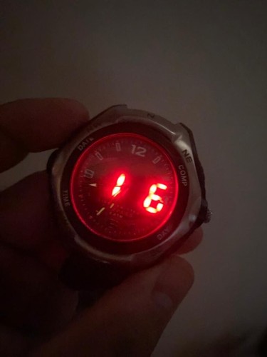2000s Unbranded Multifunctional Light Emitted Compass 50M WR 47mm Watch - Picture 7 of 10