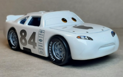 Disney Pixar Cars Mac iCar Apple Car 84 Diecast Stock Car Piston