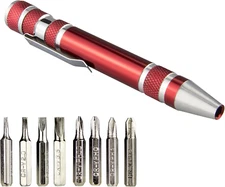 8 in 1 Mini Screwdriver Set Small Screwdrivers Pen Magnetic Repair Tools EDC Com