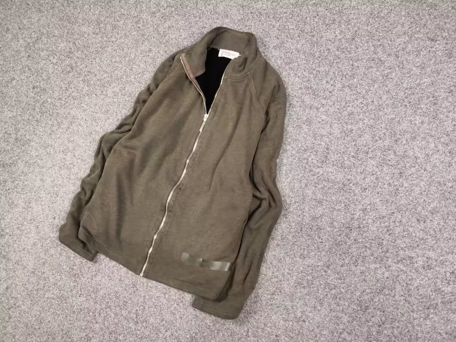 Maglione full zip logo Yves Saint Laurent YSL vintage anni 90