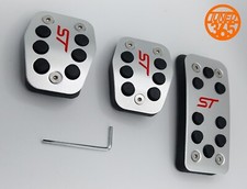Ford Focus ST Alloy Brake Clutch Accelerator Pedal covers MK2 & MK3 Kit UK