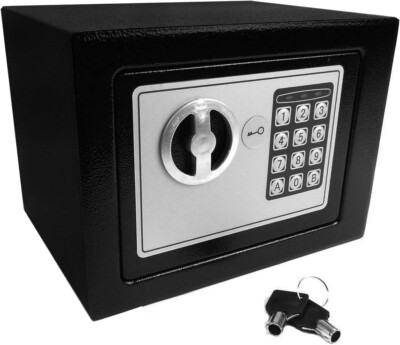Hochsicherheit Home Safebox sichere Aufbewahrungsbox mit Tastatur und Schlüssels
