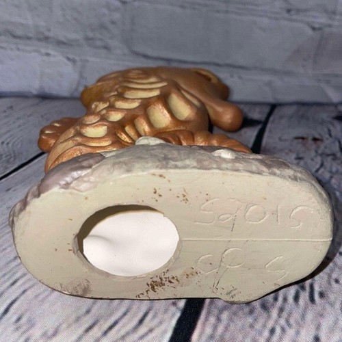 Estatuilla estatua de caballito de mar de cerámica pintada a mano única, numerada - costera - Imagen 4 de 5