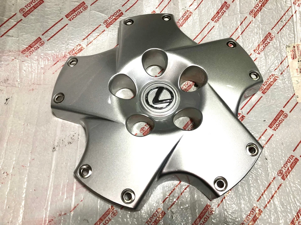 1 TAPA DE RUEDA NUEVA LEXUS SC430 PLATEADA GRAN ACTUALIZACIÓN ESTILO TWIST BONITA 2002-2010 Foto 3 de 4