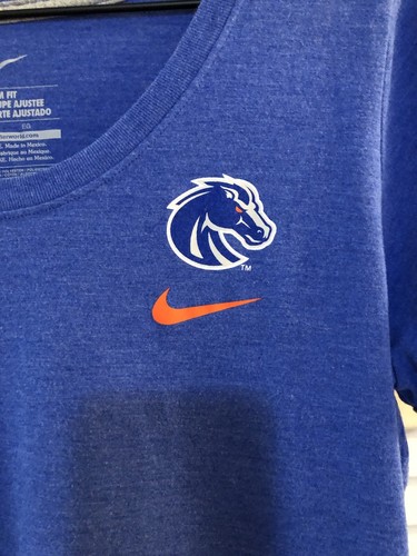 Nike Women’s Denver Broncos Slim Fit Tee XL Blue - Picture 2 of 4