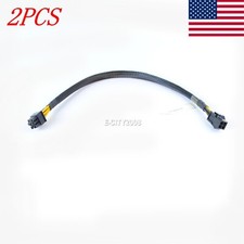 2Pcs Motherboard CPU 4pin Female to 6pin Male PCI-E GPU Video Card Power Cable