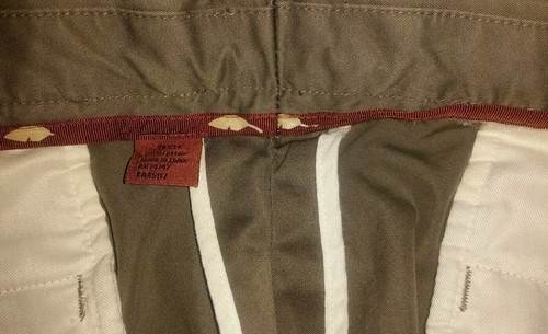 NWT Bob Timberlake Sz 36x34 Khaki Green Grey Pleated Front~Pockets Cuffed Pants* - Picture 6 of 9