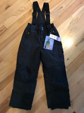 Weatherproof 32 Degrees Boy's Girls Zip Off Suspender Snow Pants Size xs 5/6