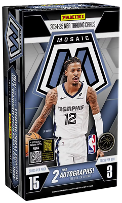2024-25 Panini Mosaic Basketball Fast Break Box Presale | eBay