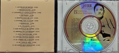Javier Solis CD, 15 Authenticos Exitos Rancheras, EX condition | eBay