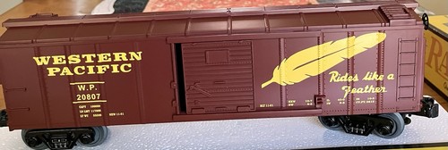 Modelo de vagón de tren: MTH trenes eléctricos Western Pacific vagón de caja calibre O 20807   | Zustand: New