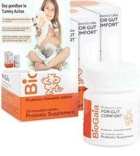 BioGaia Protectis Chewable Tablets for Toddlers, Kids, 30 Count (Pack of 3) 
