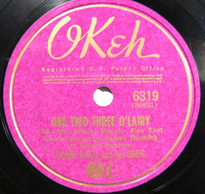 Count Basie - One Two Three O'Lairy / Fancy Meetin' You 1941 Okeh 6319