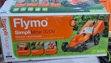 Flymo SimpliMow 320V Electric Lawnmower with 1300W Motor and 32cm Cutting Width